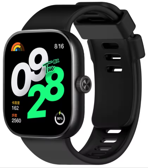Pulseira Esportiva de Silicone para Redmi Watch 6/5/4 e Xiaomi Mi Band 8/9 Pro - Correia de Substituição, Acessório para Smartwatch