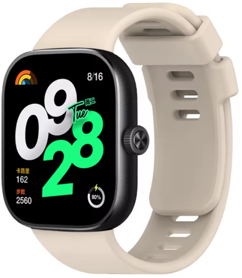 Pulseira Esportiva de Silicone para Redmi Watch 6/5/4 e Xiaomi Mi Band 8/9 Pro - Correia de Substituição, Acessório para Smartwatch 4