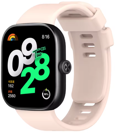Pulseira Esportiva de Silicone para Redmi Watch 6/5/4 e Xiaomi Mi Band 8/9 Pro - Correia de Substituição, Acessório para Smartwatch 5