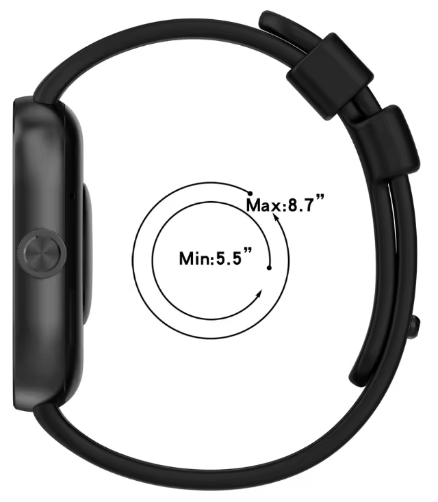 Pulseira Esportiva de Silicone para Redmi Watch 6/5/4 e Xiaomi Mi Band 8/9 Pro - Correia de Substituição, Acessório para Smartwatch